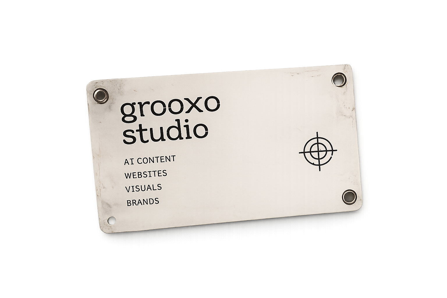 Визитная карточка GROOXO